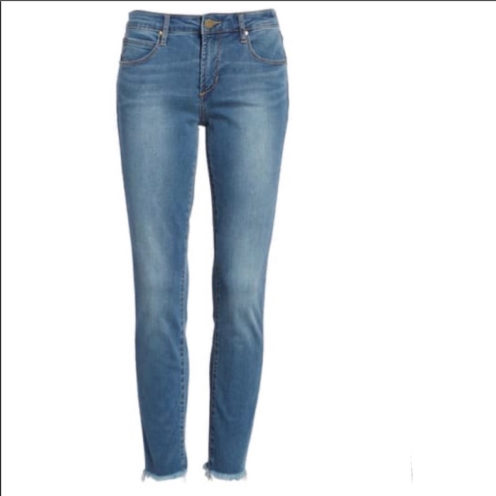 Articles of Society Carly Crop Skinny Jeans Blue - Picture 15 of 16